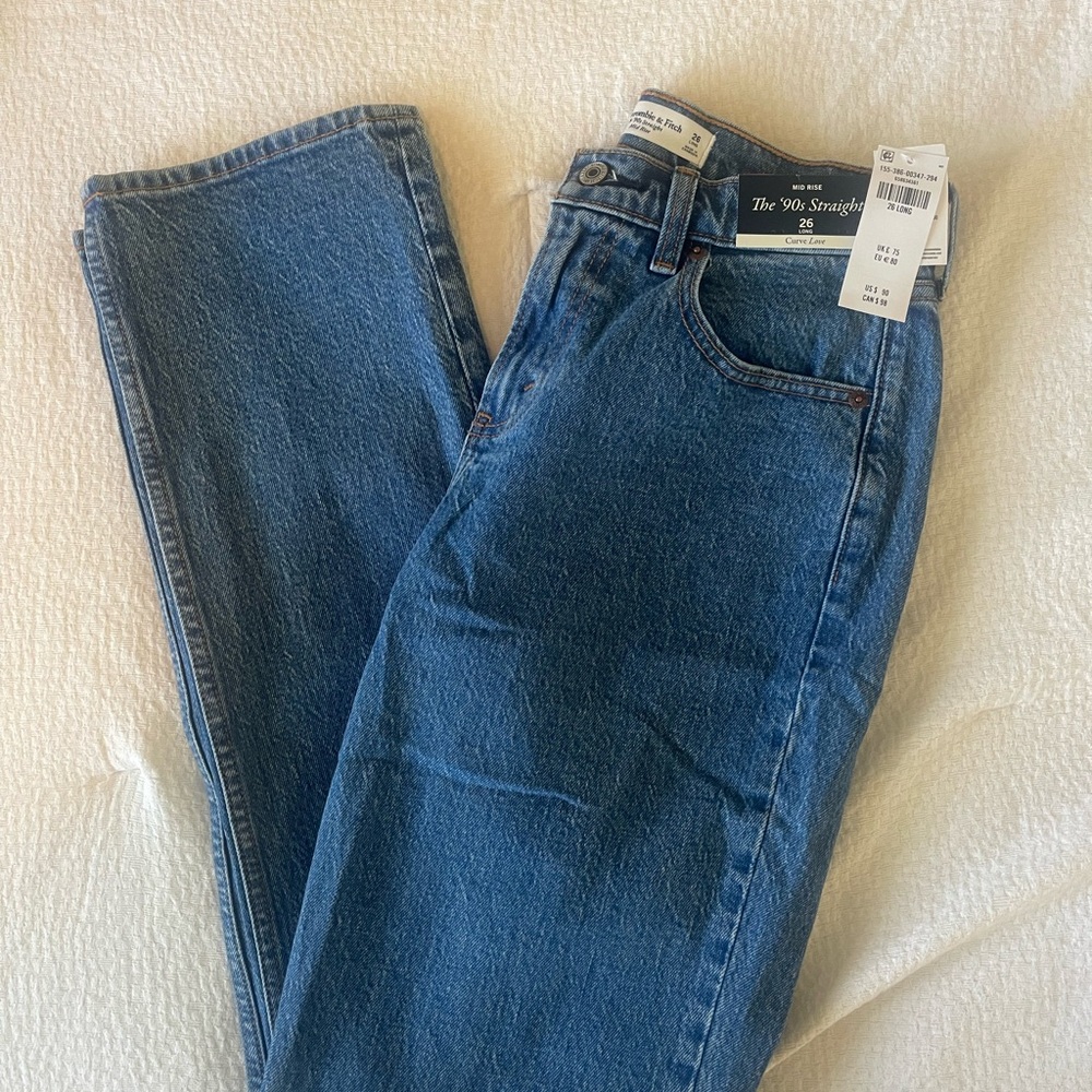 Abercrombie The '90s Straight Jeans